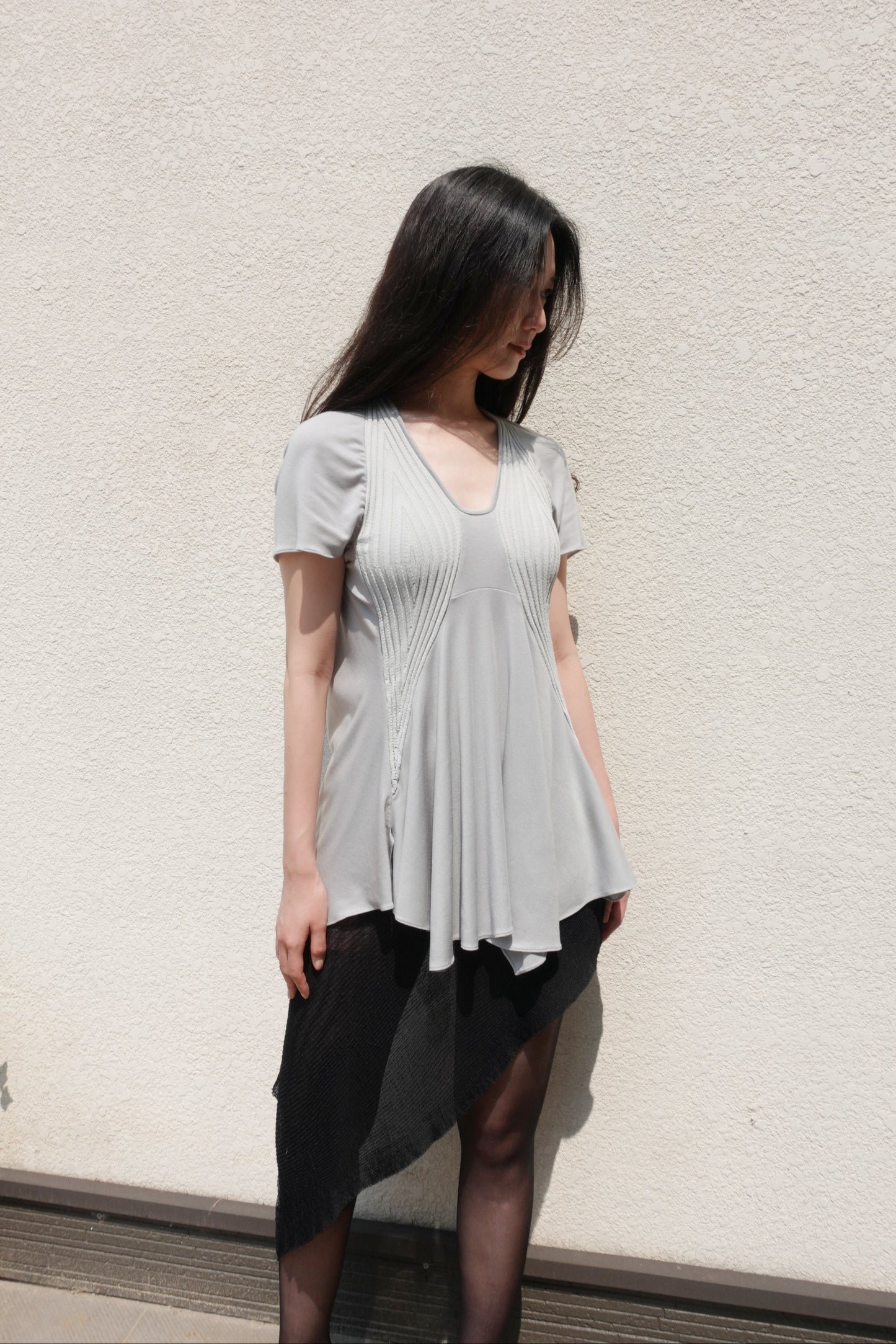 DIA 006 'Dia Bra Asymmetric Flare Top'