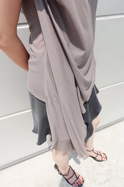 DRAPE 005 'Draped Dramatic Jersey Top'
