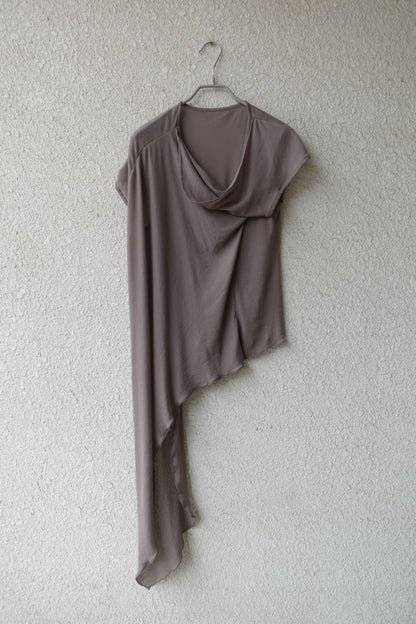 DRAPE 005 'Draped Dramatic Jersey Top'